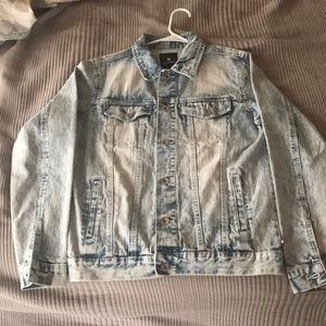 SOUTHPOLE Jean Jacket (White/Bleached) Size S